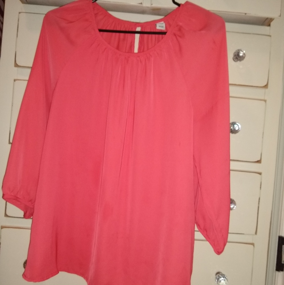 Old Navy silk blouse